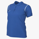 Nike Dri-FIT Park 20 Polo Short Sleeve Womens in royal blue