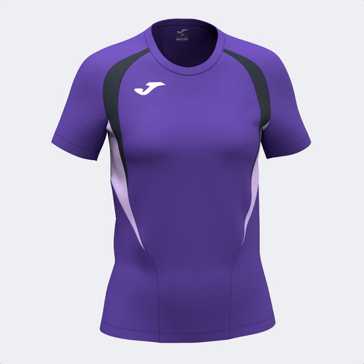 Joma Championship 20 Women's Short Sleeve Shirt in Violet/Black