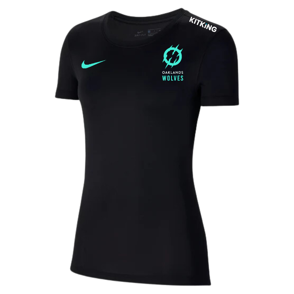 Oaklands Wolves Short Sleeve Training Top Women s