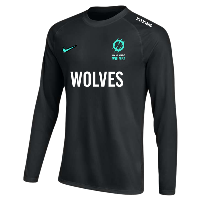 OWBB Black Long Sleeve Youth Training Shirt