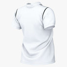 back of Nike Dri-FIT Park 20 Polo Short Sleeve Womens in white