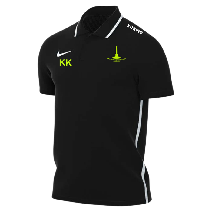 Callington CC Black Polo Shirt