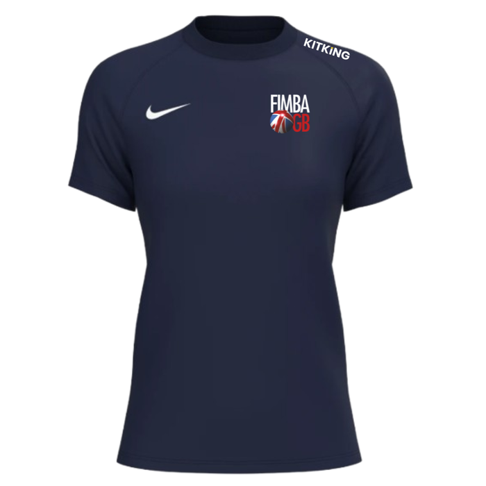 Fimba GB New Women's Training Shirt - Navy