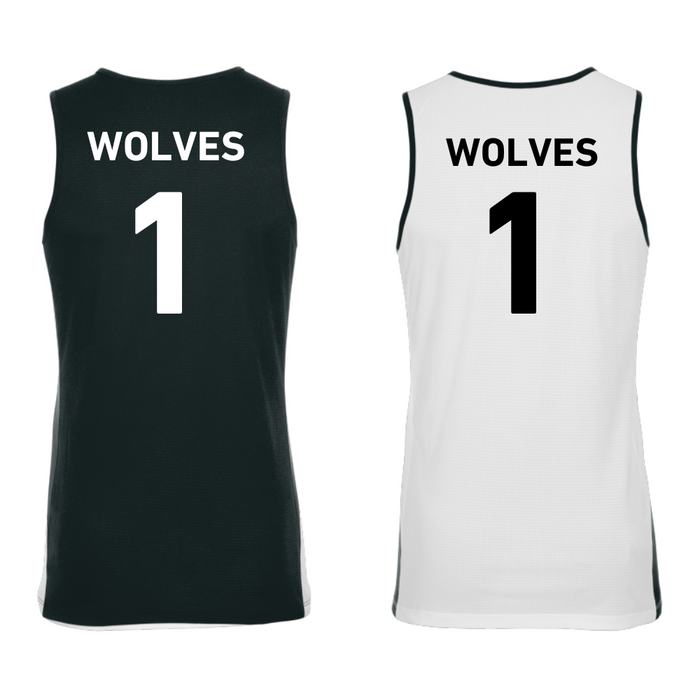 Oaklands Wolves Basketball Reversible Jersey Women's