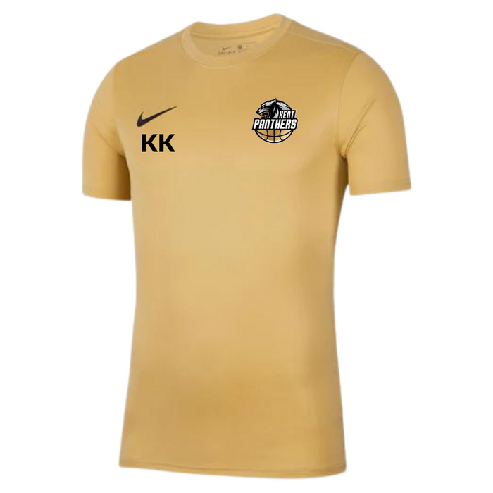 Kent Panthers Gold Shooting Shirt
