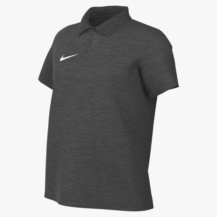 Nike Park 26 Women's Short Sleeve Polo Shirt in charcoal heather