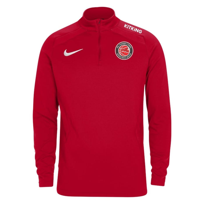 Basketball Wales Unisex Training 1/4 Zip