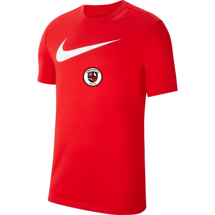 Lowdham FC Casual Tee Red