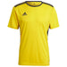 Adidas Entrada 18 Shirt in Yellow/Night Indigo