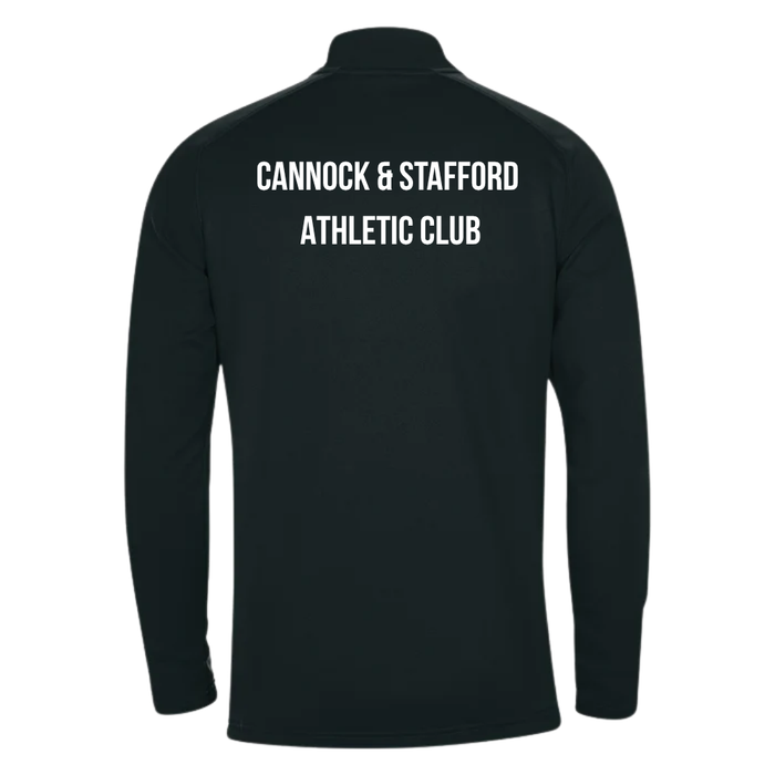 Cannock & Stafford Athletic Club - Men's 1/4 Zip Midlayer