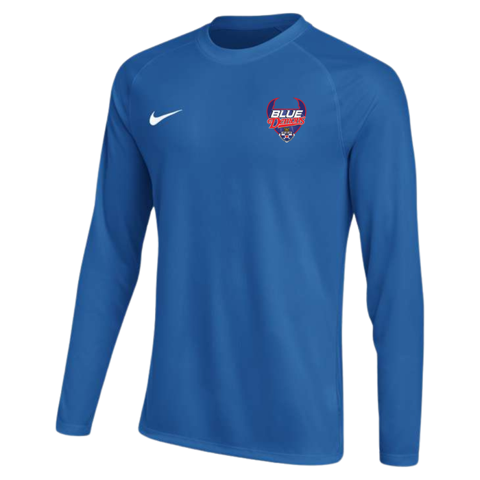 UCCD Blue Nike LS Shooting Shirt