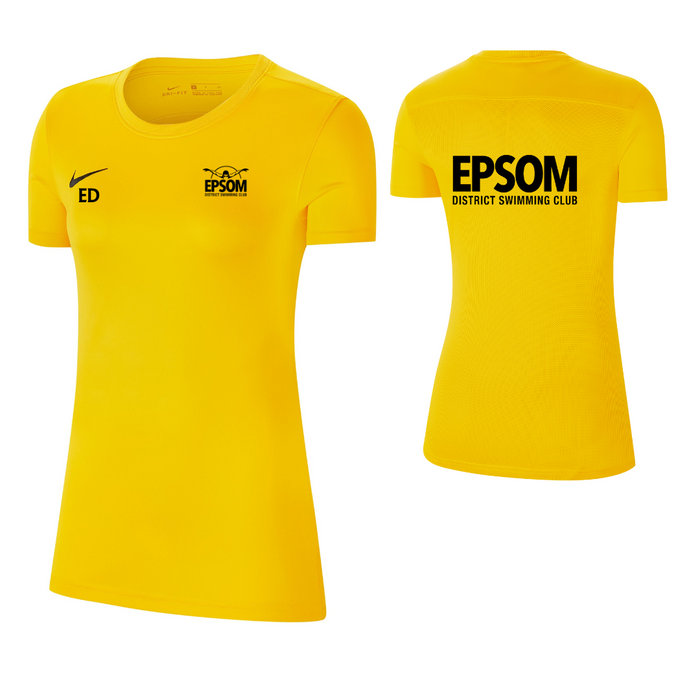 Epsom District Swimming Club - Womens Shirt With Initials