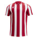 Macron Sceptrum Short Sleeve Shirt in red and white