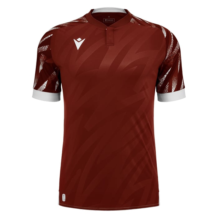 Macron Themis Eco Short Sleeve Shirt in burgundy