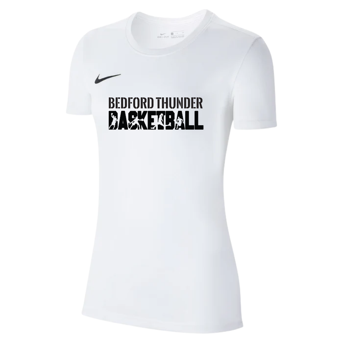 Bedford Thunder White Large Graphic Women's Tee