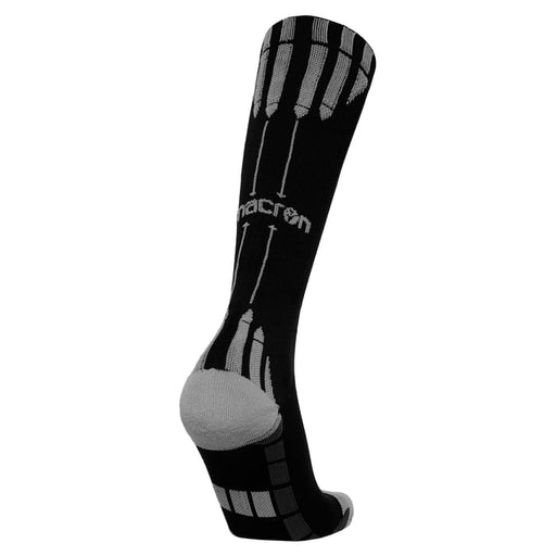 Macron Endurance Long Running Socks (5 Pack) in black and grey