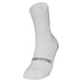 White sock with 'macron' branding on a white background