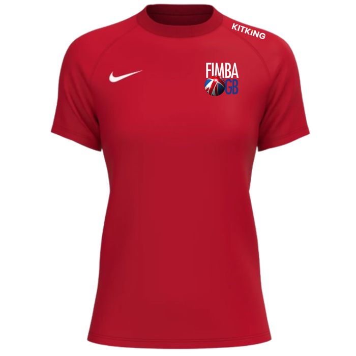 Fimba GB New Women's Training Shirt - Red