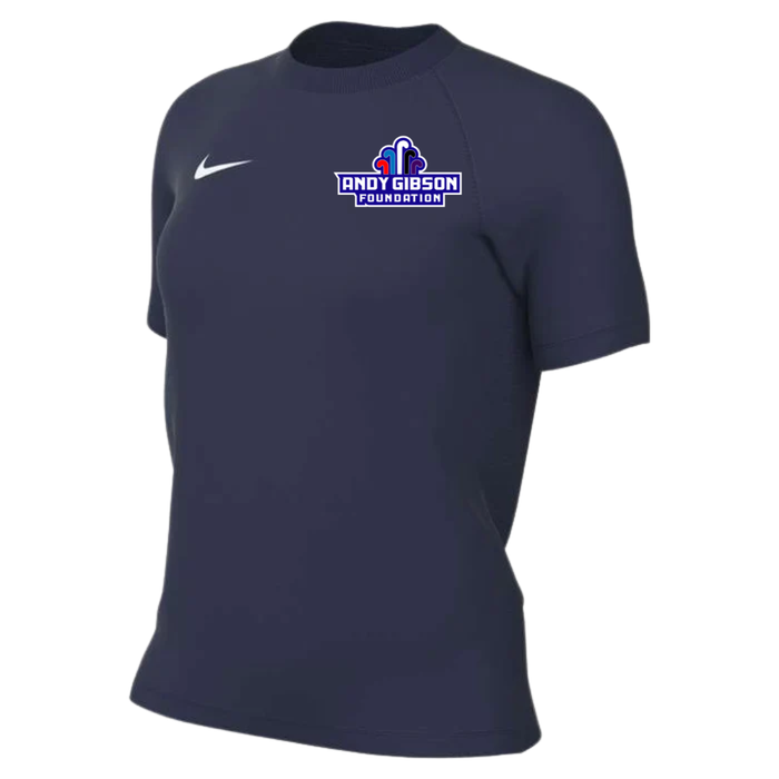 Andy Gibson Foundation Women's Navy Short Sleeve Shirt