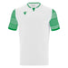 Macron Tureis Short Sleeve Shirt in white and green