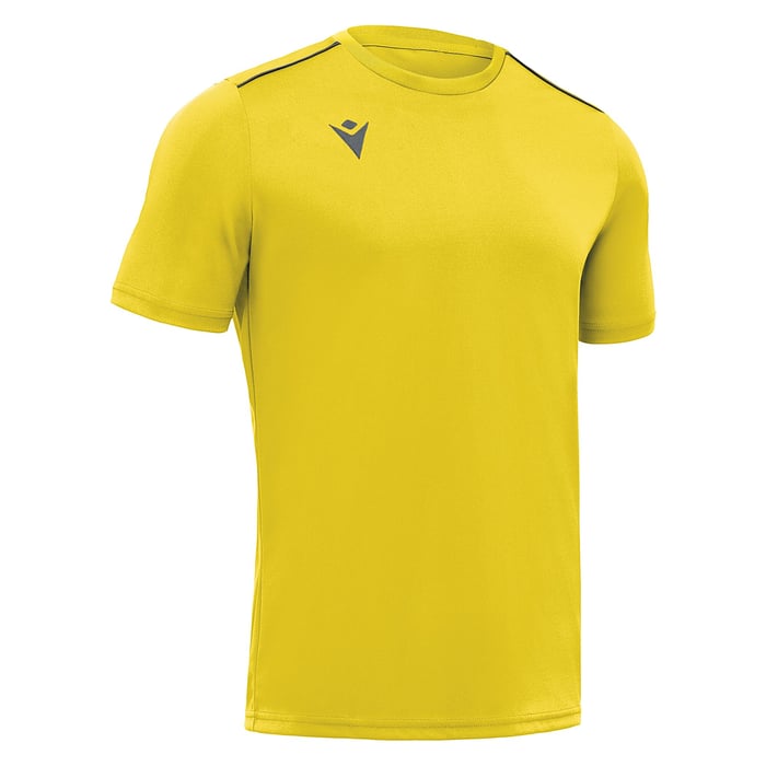 Macron Rigel Hero Short Sleeve Shirt in yellow