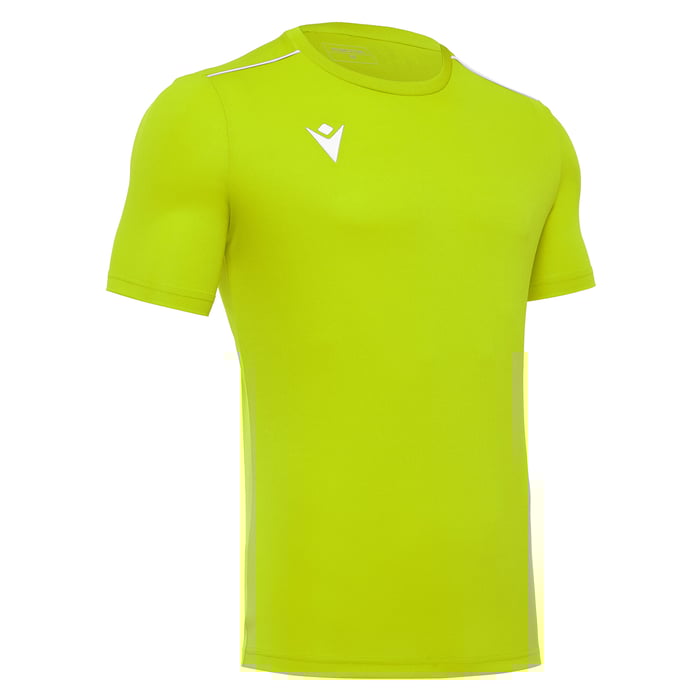 Macron Rigel Hero Short Sleeve Shirt in yellow