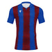 Macron Miram Short Sleeve Shirt in blue and burgundy