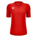 Macron Ariel Women's Short Sleeve Shirt in red