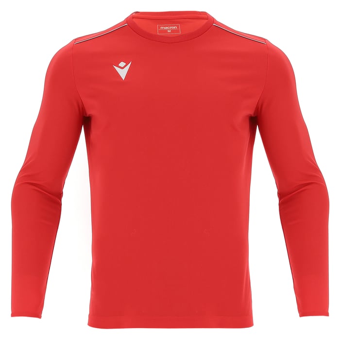 Macron Rigel Hero Long Sleeve Shirt in red