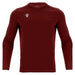 Macron Rigel Hero Long Sleeve Shirt in burgundy