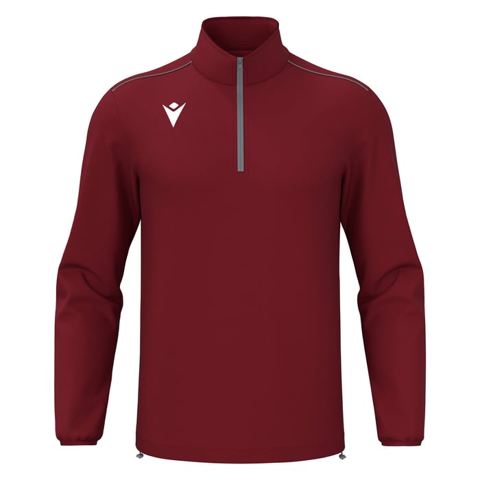 Macron Havel 1/4 Zip Top in cardinal