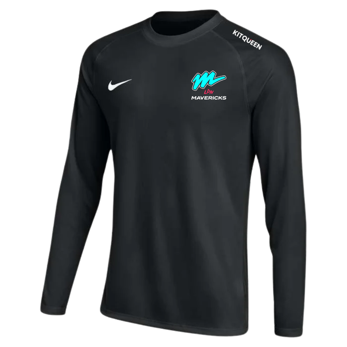 LDNM 2027 YOUTH Black Long Sleeve Training Shirt