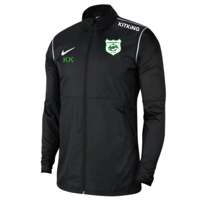 Panshanger FC Black Rain Jacket
