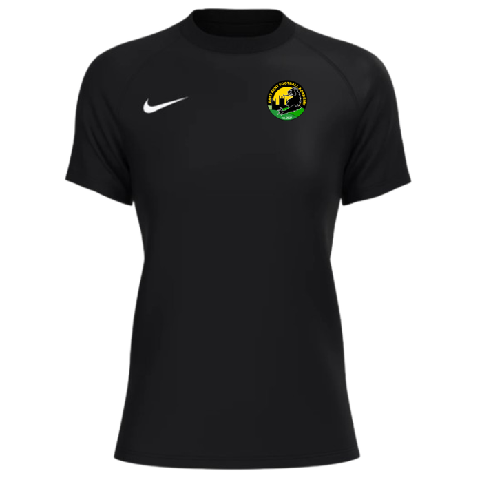 East Kent Football Academy Women's Black Shirt 2026