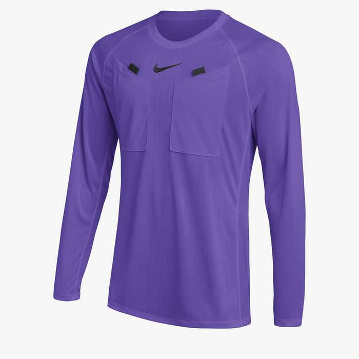 Nike Dri-Fit Referee III Long Sleeve Shirt in hyper grape