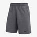 Nike Park Men's Fleece Soccer Shorts in DK Grey Heather/Black