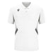 Macron Rap Short Sleeve Polo Shirt in white