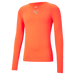 Orange long sleeve baselayer with Puma logo on the chest.
