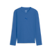 A blue long sleeve baselayer for kids and men by Puma, with a V-neck cut and a small Puma logo on the chest.