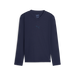 A purple long sleeve baselayer for kids and men by Puma, with a V-neck cut and a small Puma logo on the chest.