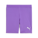 A pair of purple Puma baselayer shorts for men, with the Puma logo on the left leg.