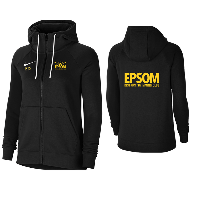 Epsom District Swimming Club - Womens Hoodie With Initials