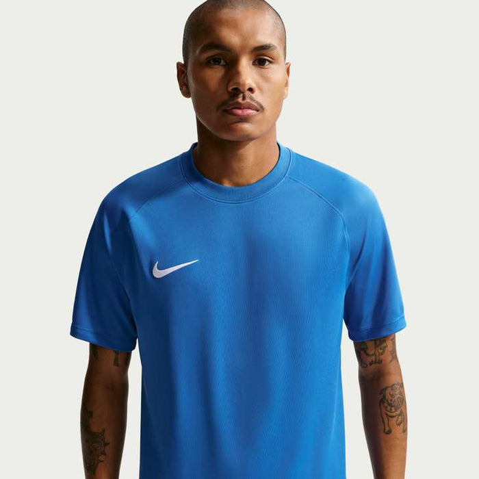 Nike Dri-Fit Park VIII Short Sleeve Shirt in royal blue