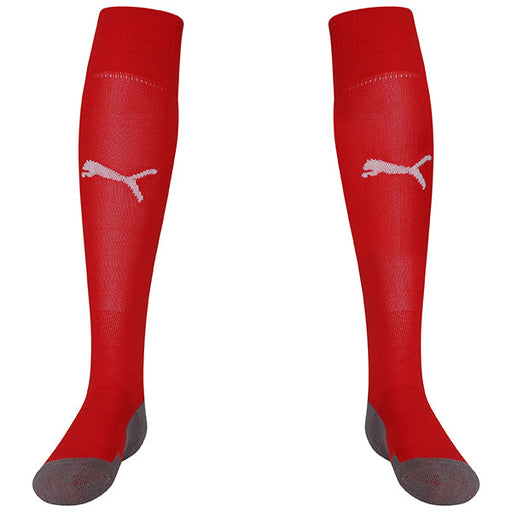 Puma Liga Socks Core in Red/White