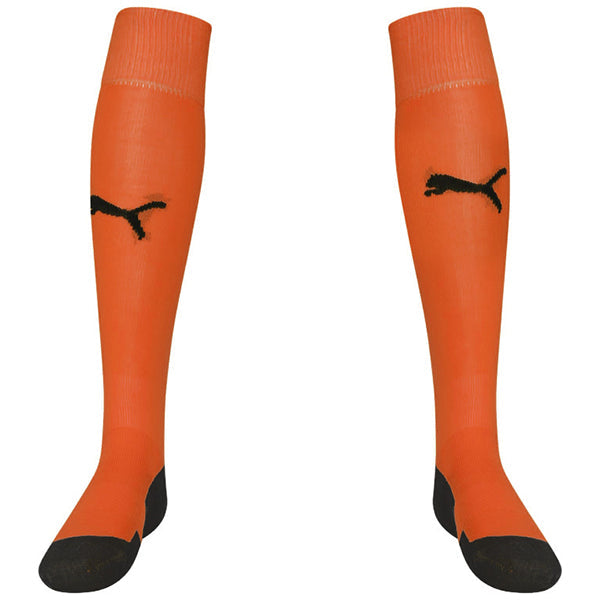 Puma Liga Socks Core in Golden Poppy/Black