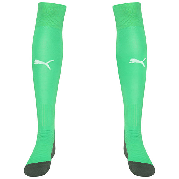 Puma Liga Socks Core in Bright Green/White