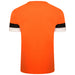 Puma Team Rise Short Sleeve Shirt in Golden Poppy/Black/White