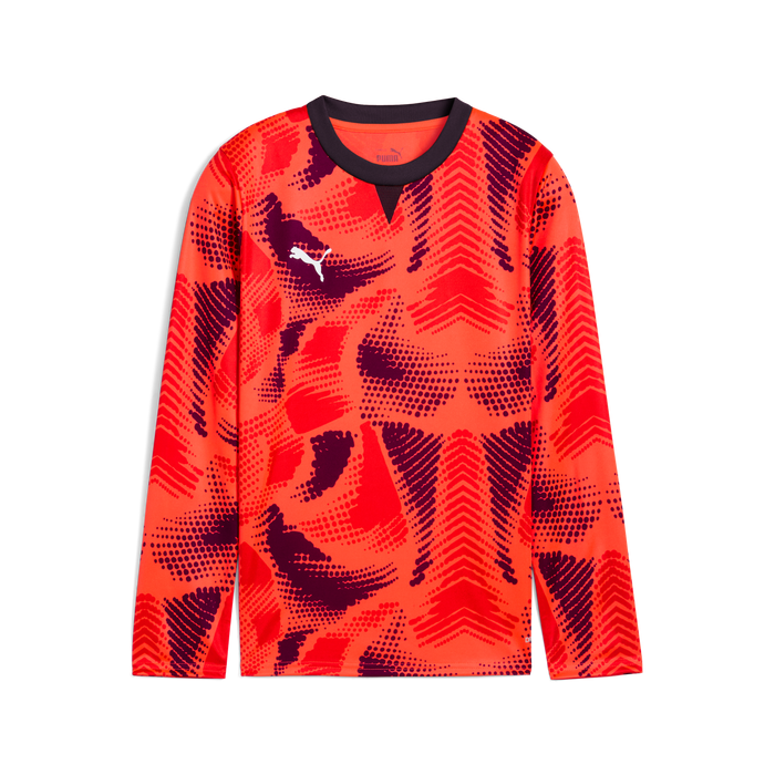 Puma Team TARGET 25 Goalkeeper Long Sleeve Jersey in orange