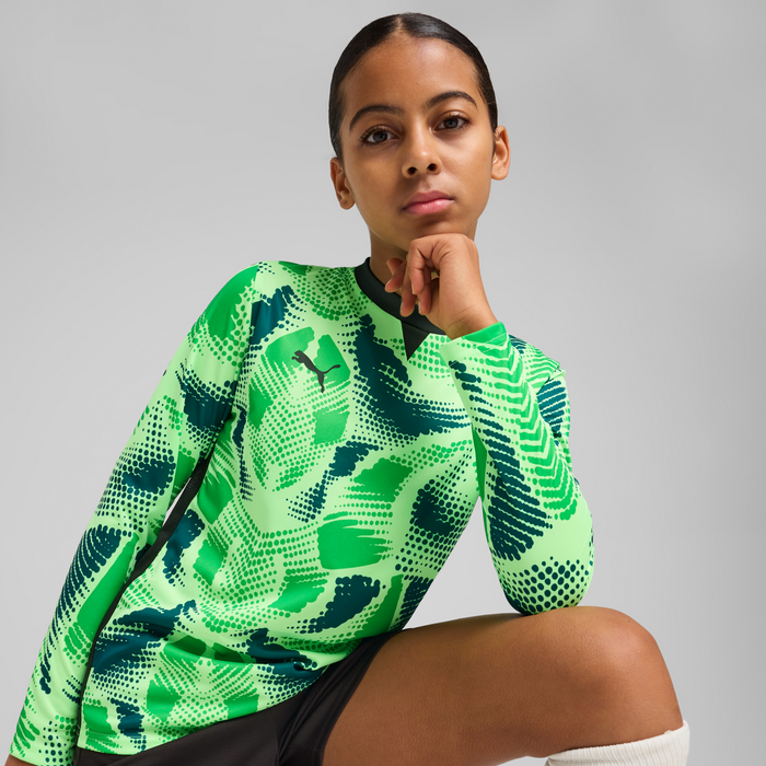 Puma Team TARGET 25 Goalkeeper Long Sleeve Jersey in green