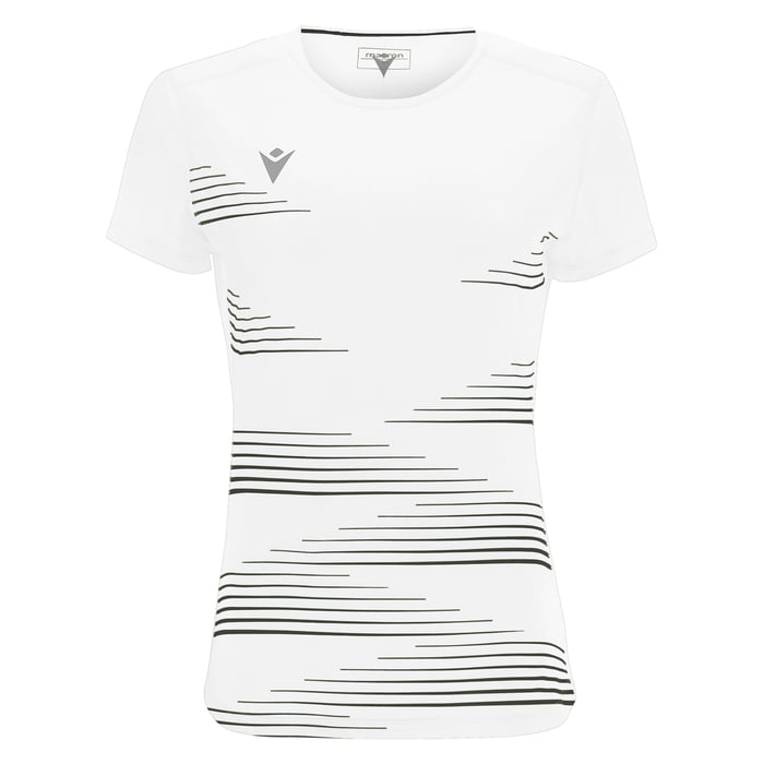Macron Irma Women's Short Sleeve Shirt in white